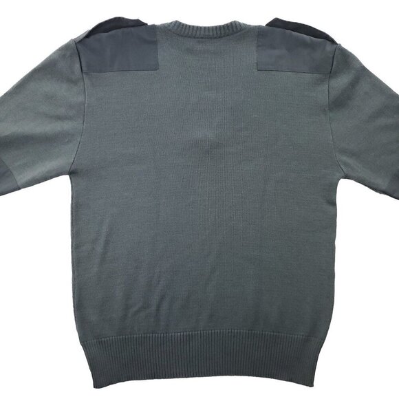 Austrian Army Sweater Vintage Military Wool Blend 2000s "5/108" Men's Large - Picture 4 of 11